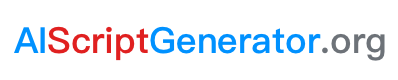 Generatore di Script AI: Il Miglior Scrittore di Script AI